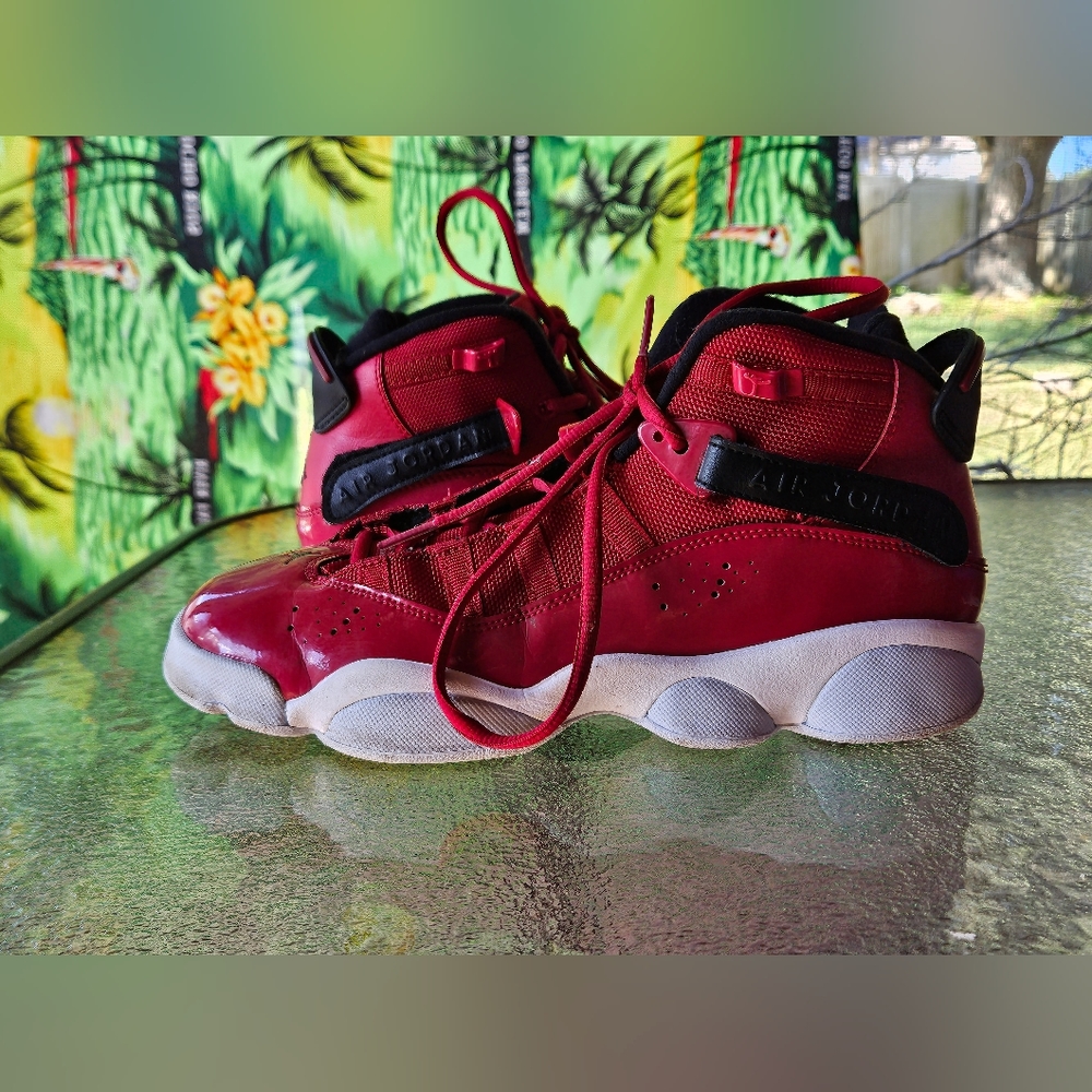 US size 7 Gym Red Authentic Air Jordans